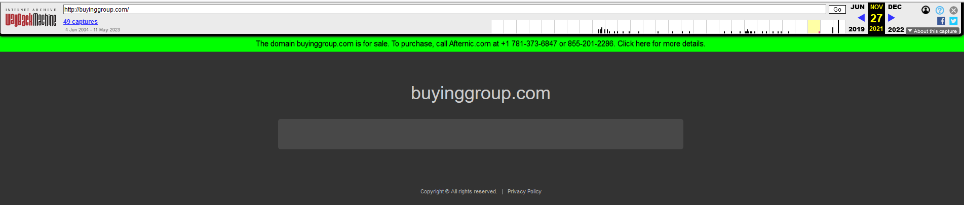 BuyingGroup.com was such a powerhouse before the acquisition!